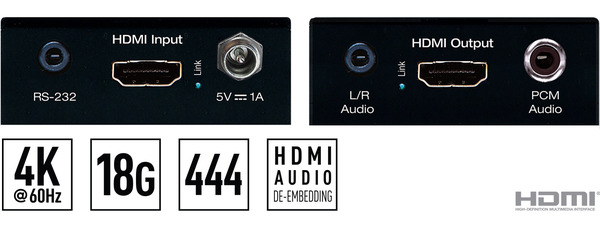 KD-FIX418A-3 4K/18G HDMI FIXER, BOOSTER, BUFFER OF EDID, HDCP, HOT PLUG, 18G TO 10G COMPRESSION/DECOMPRESSION